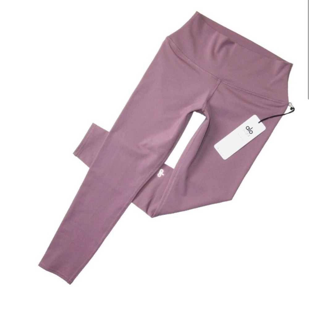 Alo airbrush leggings in Woodrose